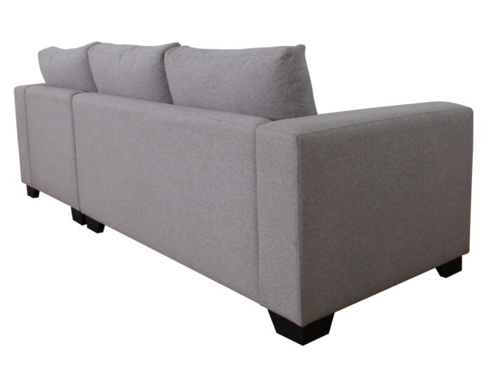 sofá seccional mónaco derecho chenille soft