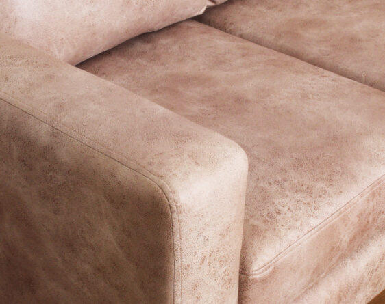 sofá tai 3 cuerpos tela envejecida