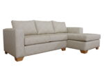 sofá cama seccional izquierdo colchón 1 1/2 plazas cuero sintetico pu motion