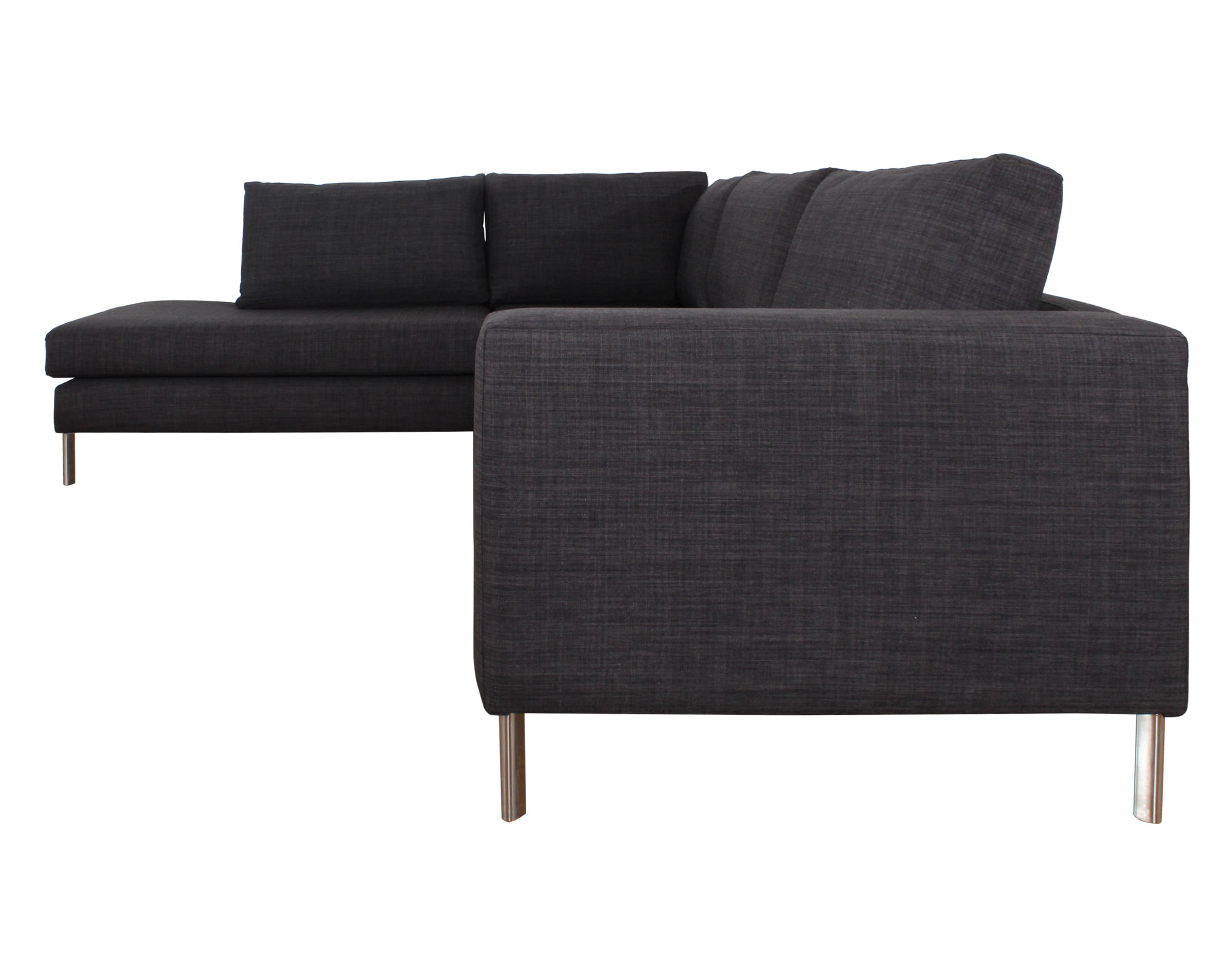 sofa modular izquierdo espacio libre bariloche marengo pata biselada plata 10