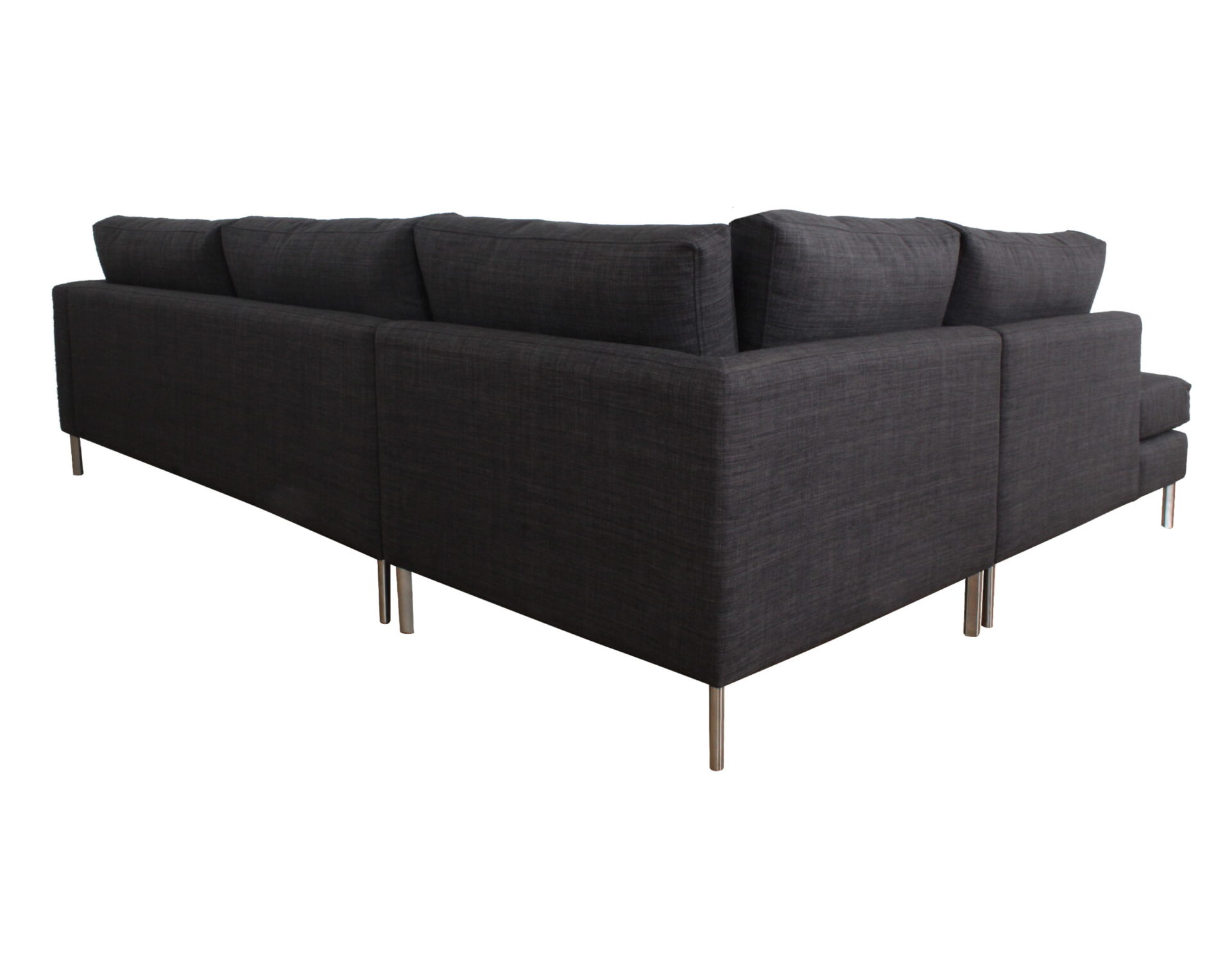 sofa modular izquierdo espacio libre bariloche marengo pata biselada plata 7