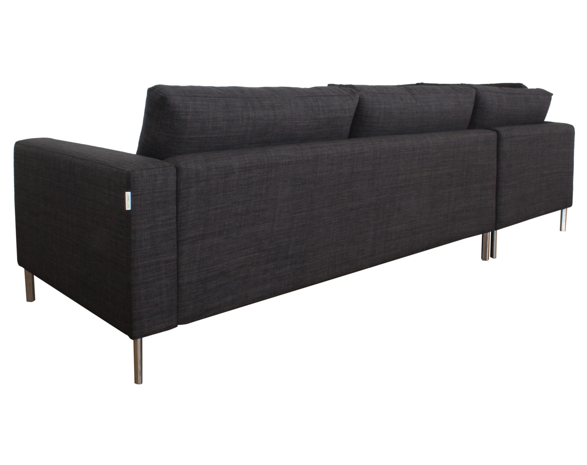 sofa modular izquierdo espacio libre bariloche marengo pata biselada plata 9