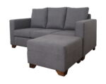 sofá 3 cuerpos viena vv27 con pouf sofá 3 cuerpos viena vv27 con pouf