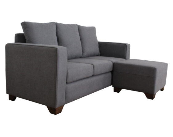 sofá 3 cuerpos viena vv27 con pouf sofá 3 cuerpos viena vv27 con pouf