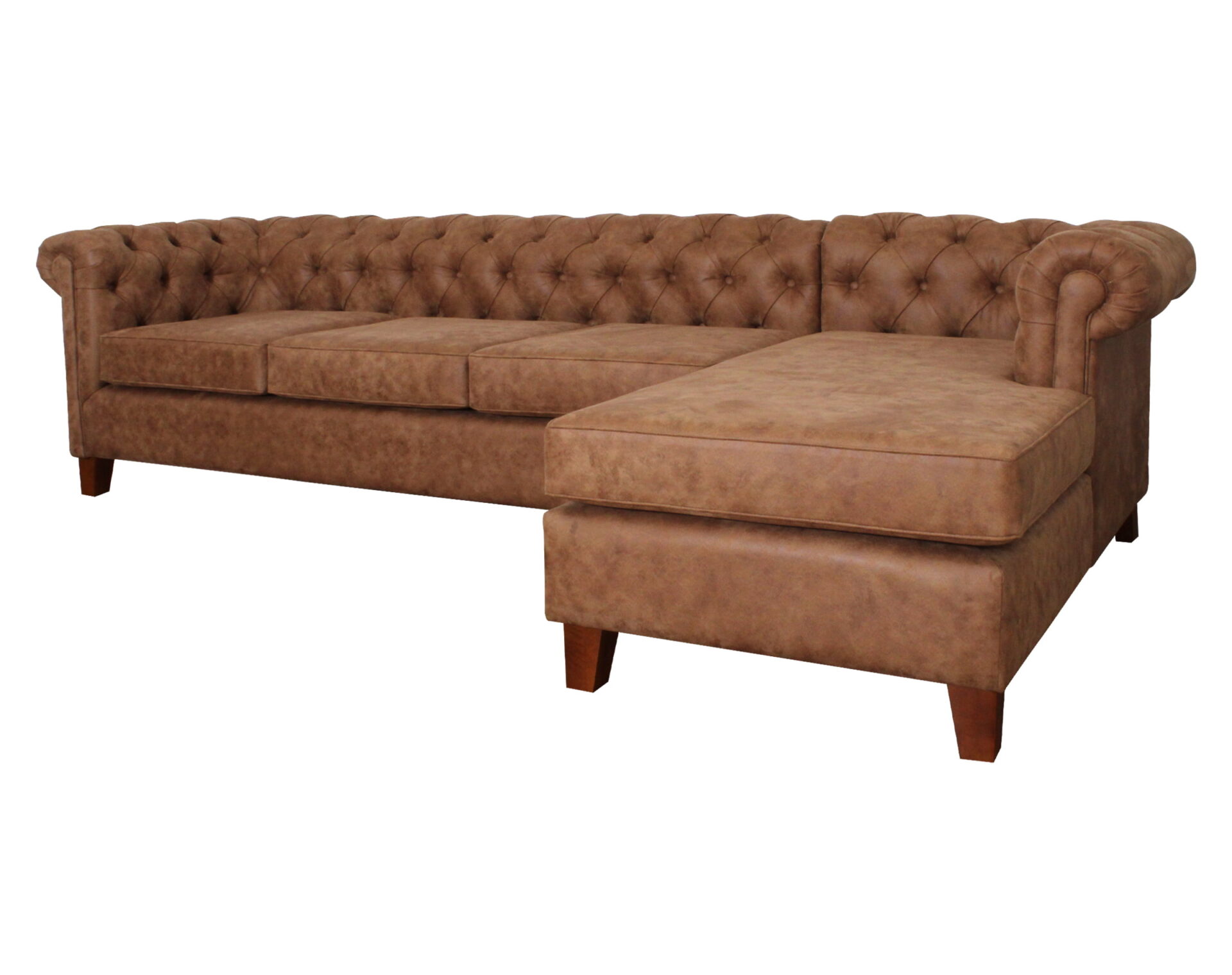 sofa seccional chesterfield bonded 70 03