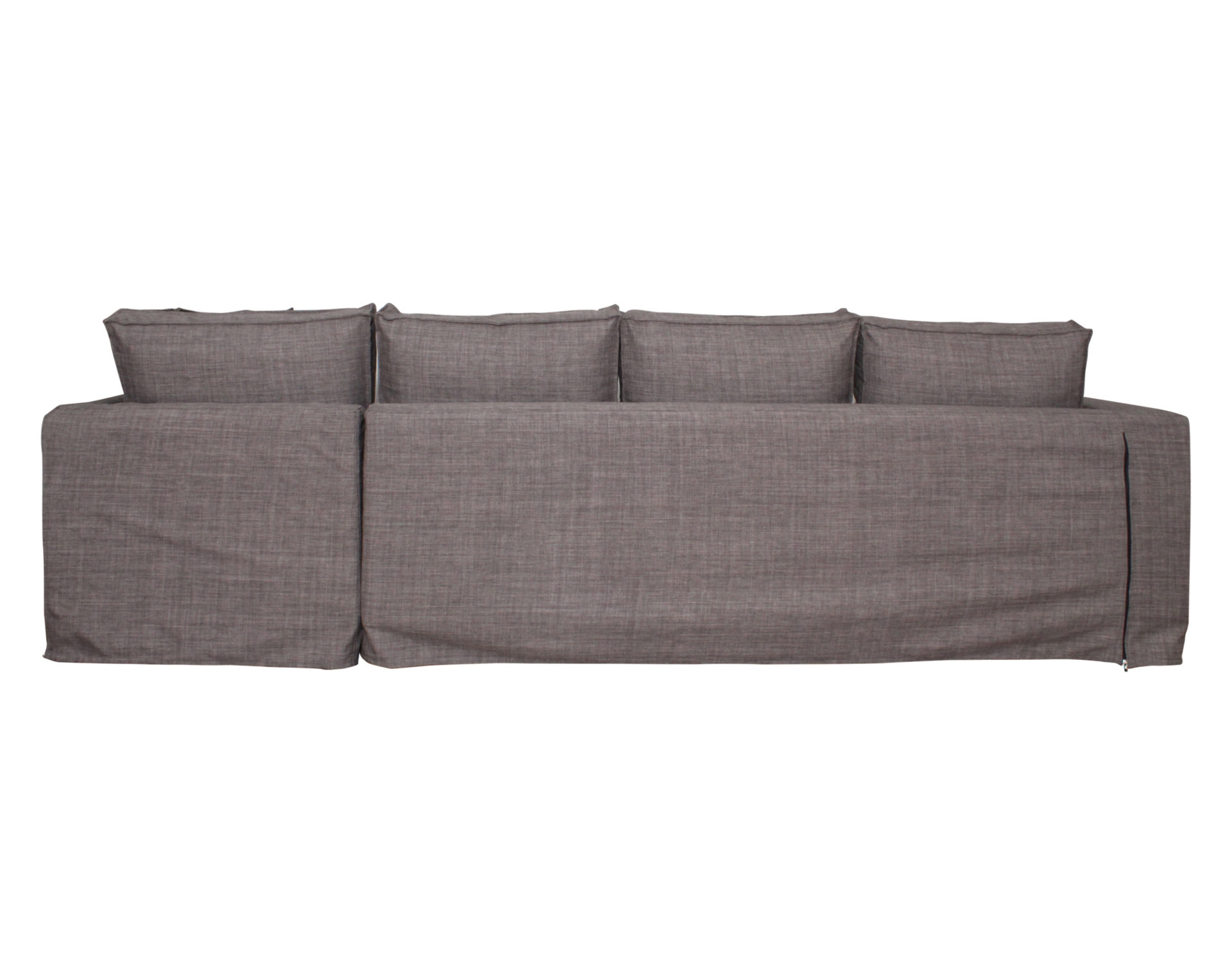 sofa modular bariloche funda pespunte trasera