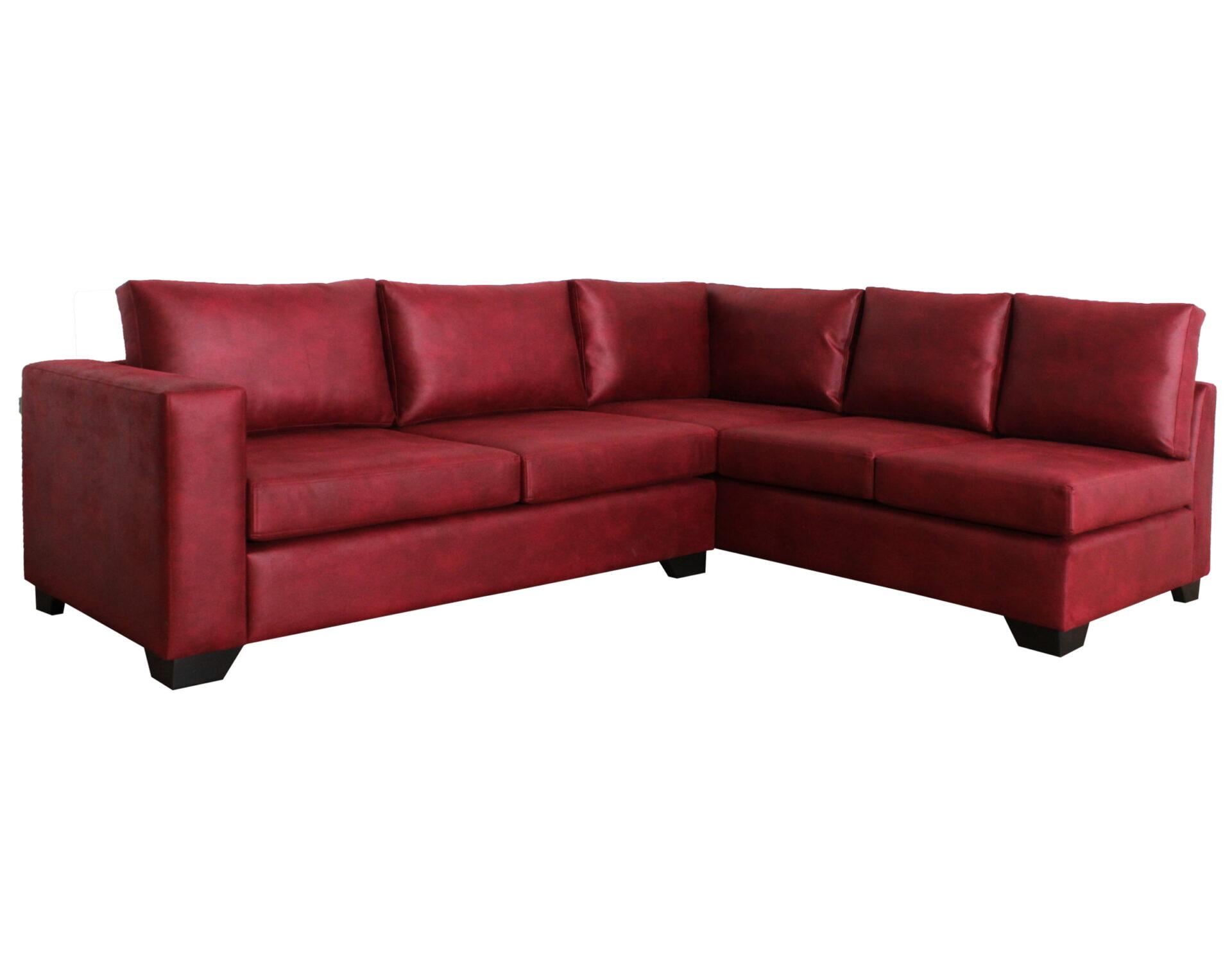 sofa modular derecho bonded 30 rojo iso