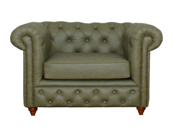 sillon chesterfield 1 cuerpo pu terra pro musgo frente