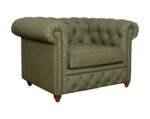 sillon chesterfield 1 cuerpo pu terra pro musgo iso