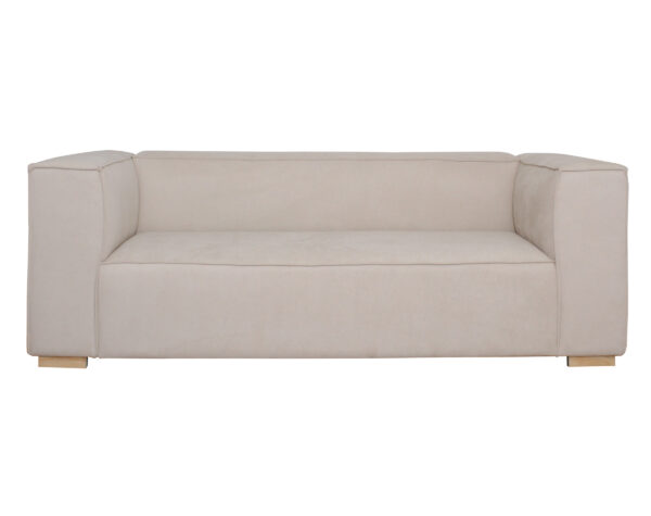 sofa bock 2 cuerpos dresde beige frente