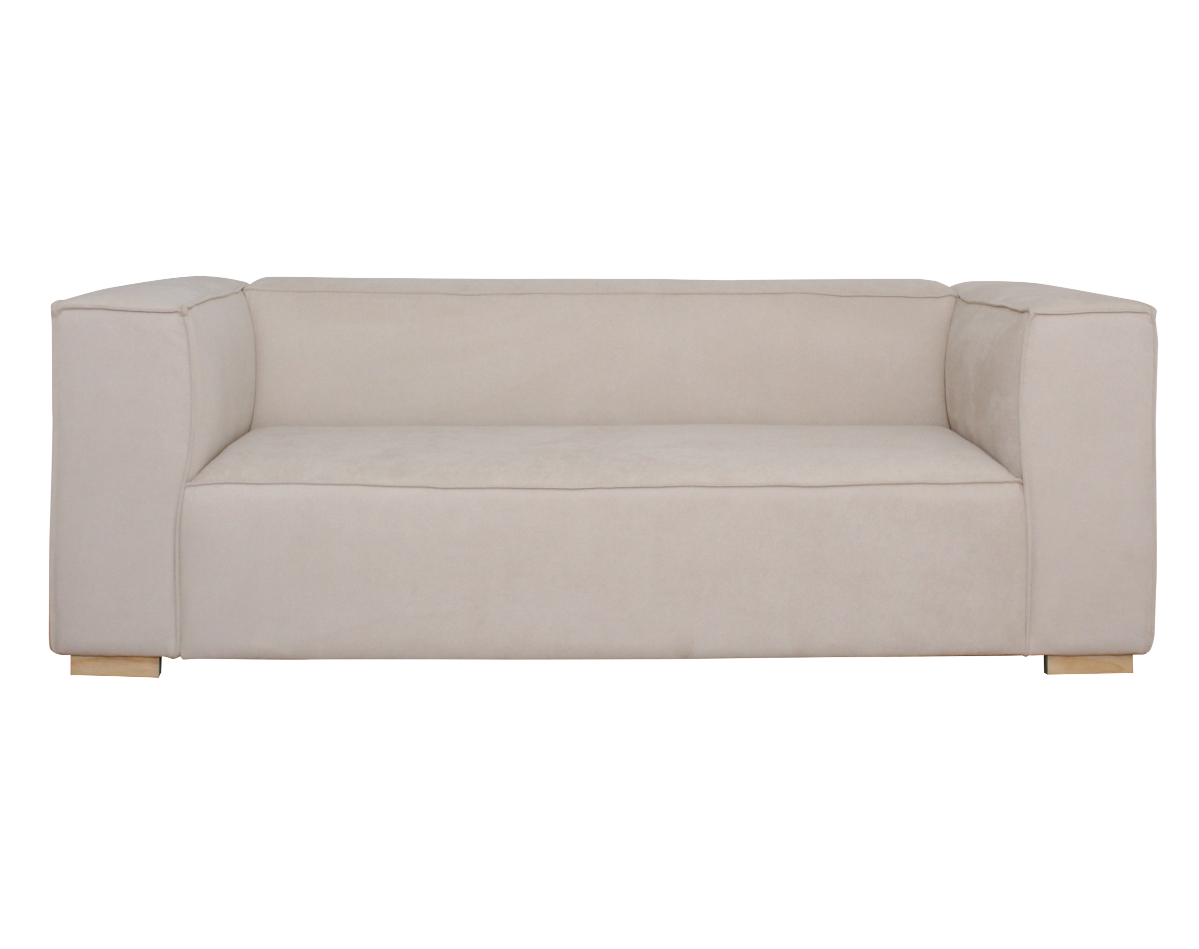 sofa bock 2 cuerpos dresde beige frente