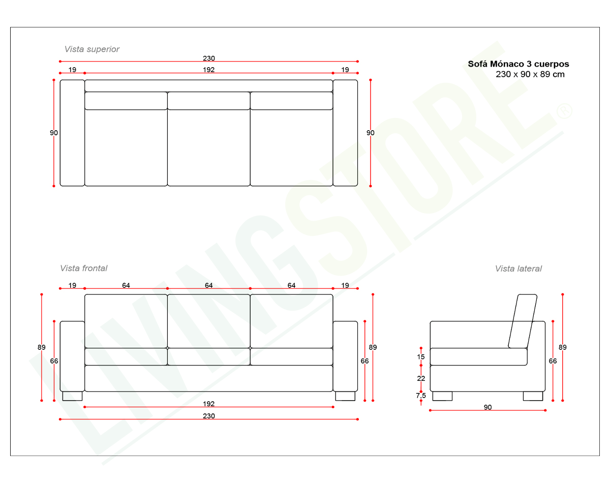 planimetria 2023 sofa monaco 3 cuerpos