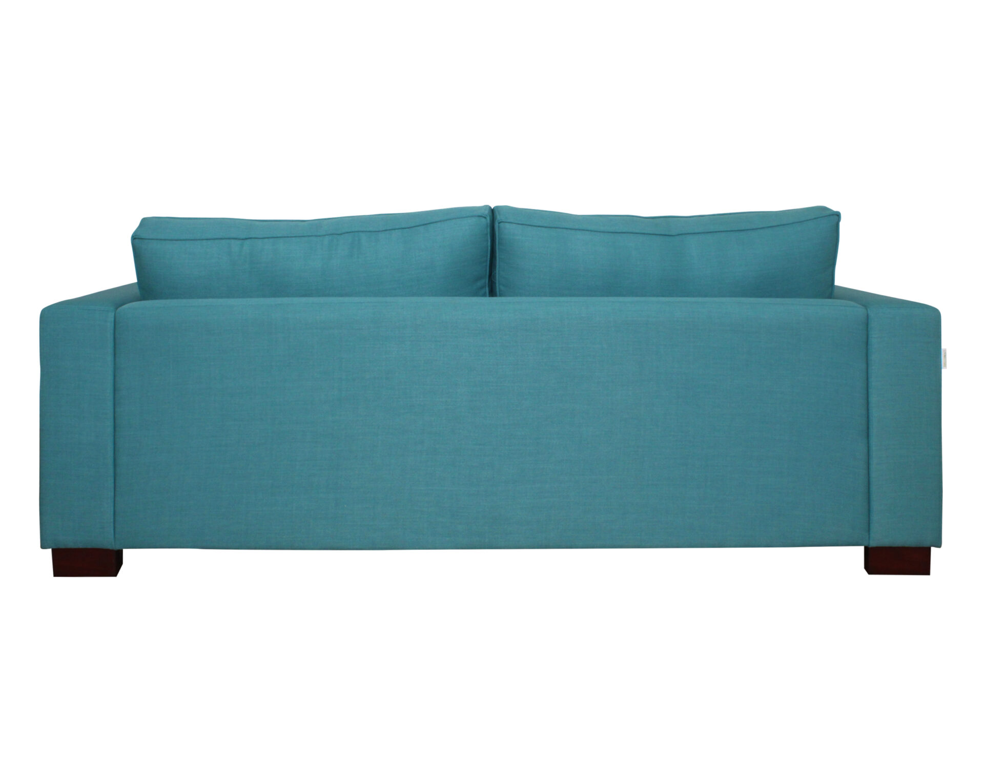 sofa cama queen tucuma turquesa trasera