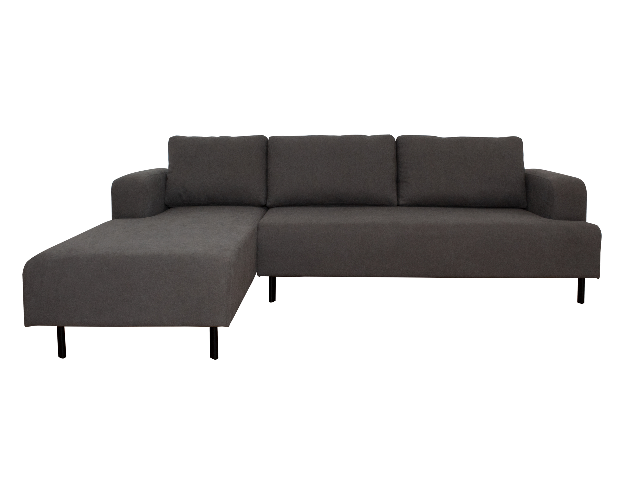 sofa modular emily calafate gris frente