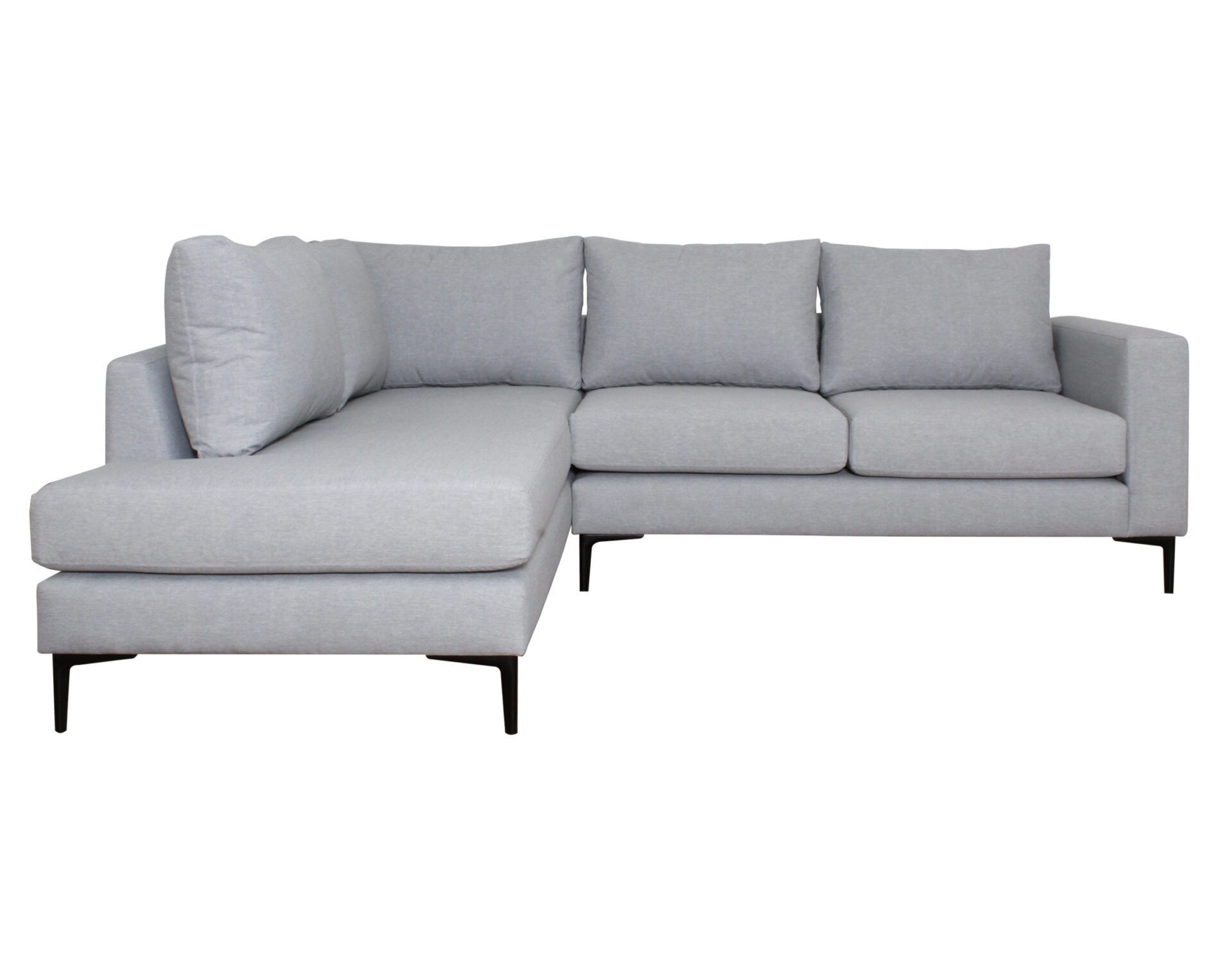 sofa modular izquierdo pata metalica frente