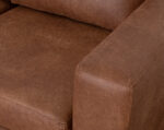 sofa monaco 4 cuerpos cuero bonded 70 whisky detalle