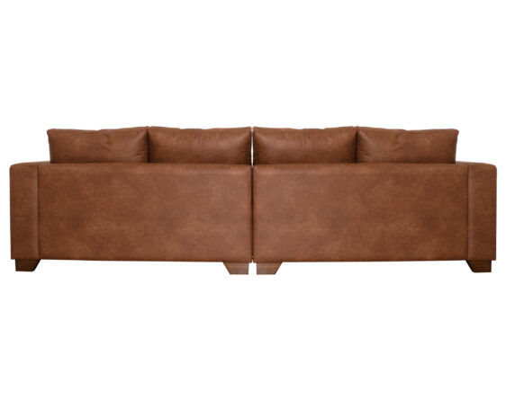 sofa monaco 4 cuerpos cuero bonded 70 whisky trasera