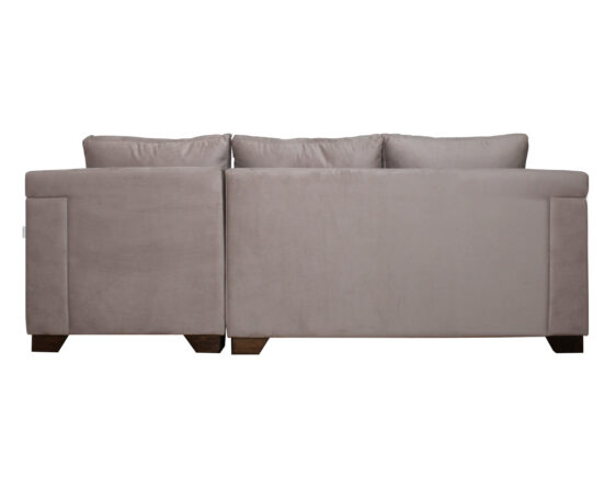 sofá seccional isabella derecho felpa velluti sofá seccional isabella derecho felpa velluti