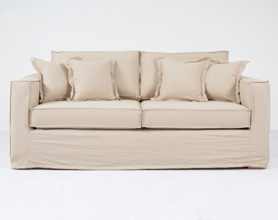 sofá 3 cuerpos bruna funda lino