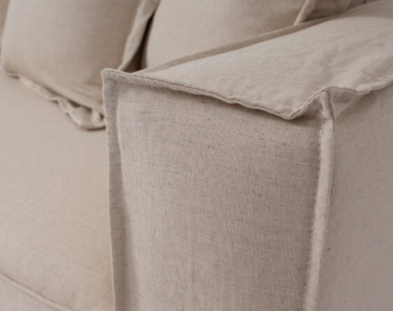 sofá 3 cuerpos bruna funda lino sofá 3 cuerpos bruna funda lino