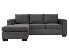 sofá 3 cuerpos mónaco chaise longue intercambiable felpa velluti