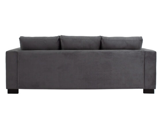 sofá 3 cuerpos mónaco chaise longue intercambiable felpa velluti