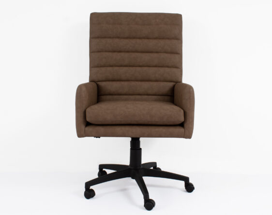 silla escritorio pu motion capuccino frente