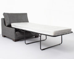 sillón cama james 1 plaza cuero sintético terra pro