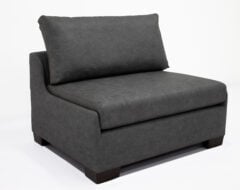 sillón cama james 1 plaza cuero sintético terra pro