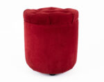 pouf pentágono cuero bonded 30%