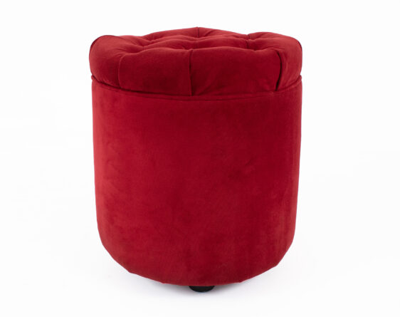 pouf pentágono cuero bonded 30%
