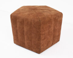 pouf cuadrado cuero bonded 30%