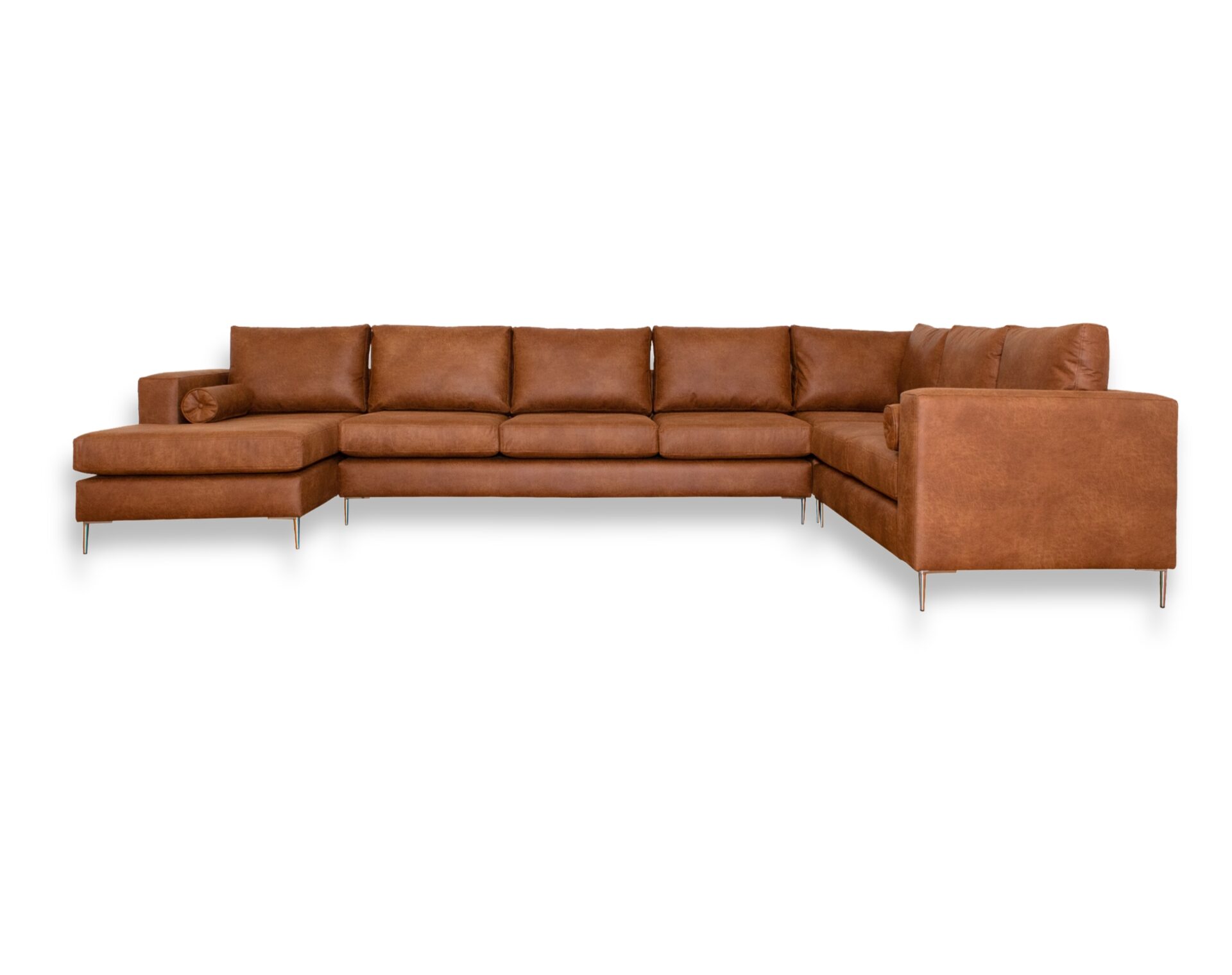 sofa modular con ch aise longue cuero bonded 70 whisky