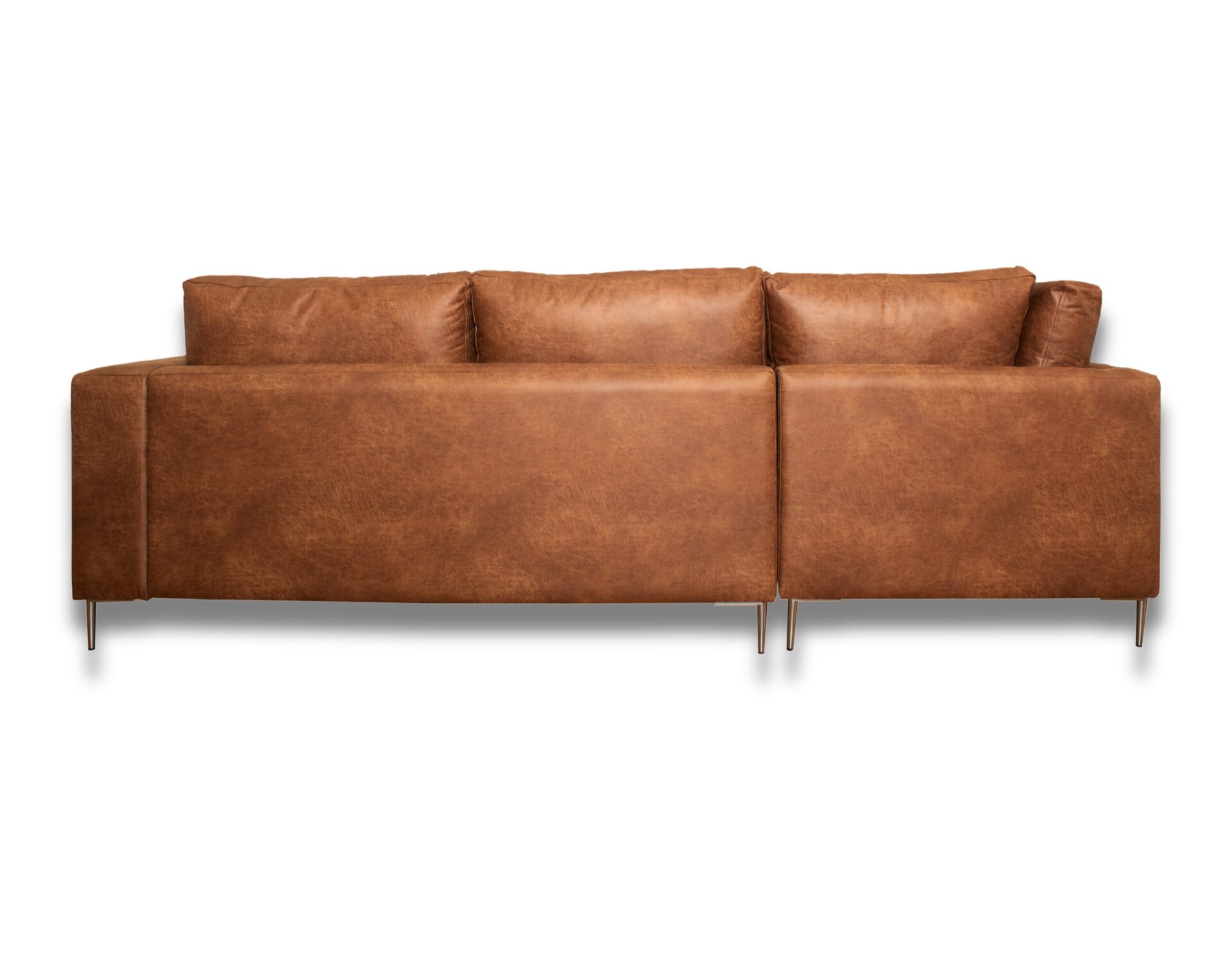 sofa modular con ch aise longue cuero bonded 70 whisky