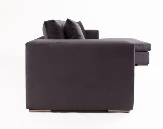 sofá seccional derecho levante felpa art