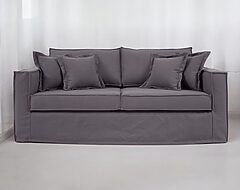 sofá 3 cuerpos con funda desmontable bruna kal 194 cm