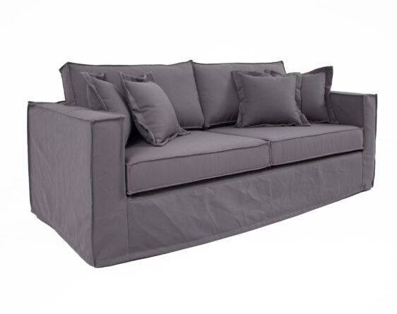 sofá 3 cuerpos bruna funda de lino kal sofá 3 cuerpos bruna funda de lino kal