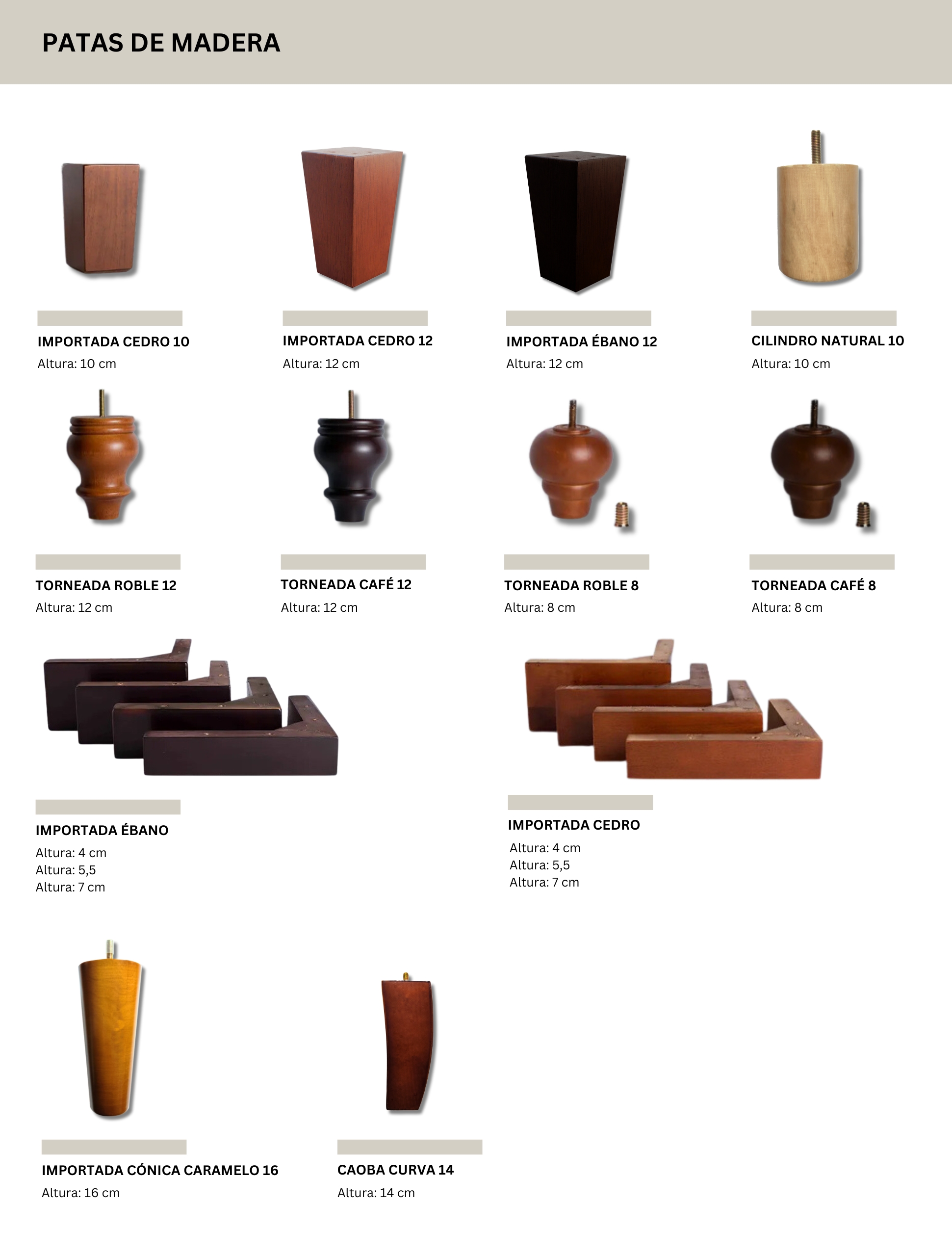 catalogo patas de madera 2023 4