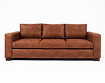 sofa monaco 3 cuerpos cuero bonded 70 whisky frente sofa monaco 3 cuerpos cuero bonded 70 whisky frente