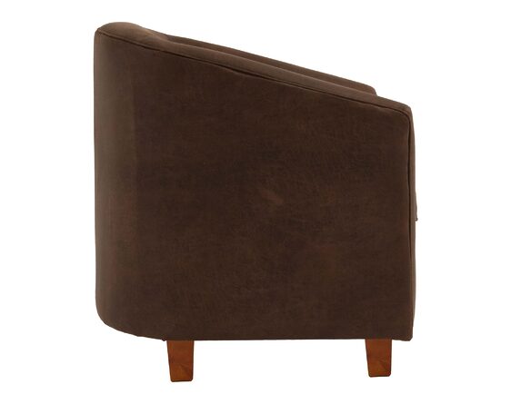 poltrona annie cuero bonded 70%