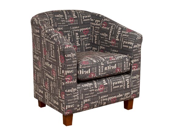 poltrona annie lino romantic type