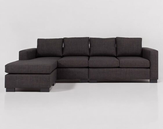 sofá 4 cuerpos mónaco chaise longue intercambiable bariloche