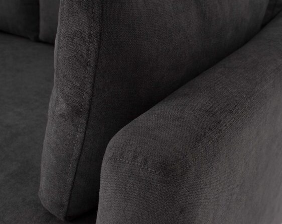 sofa napoles soro gris oscuro detalle