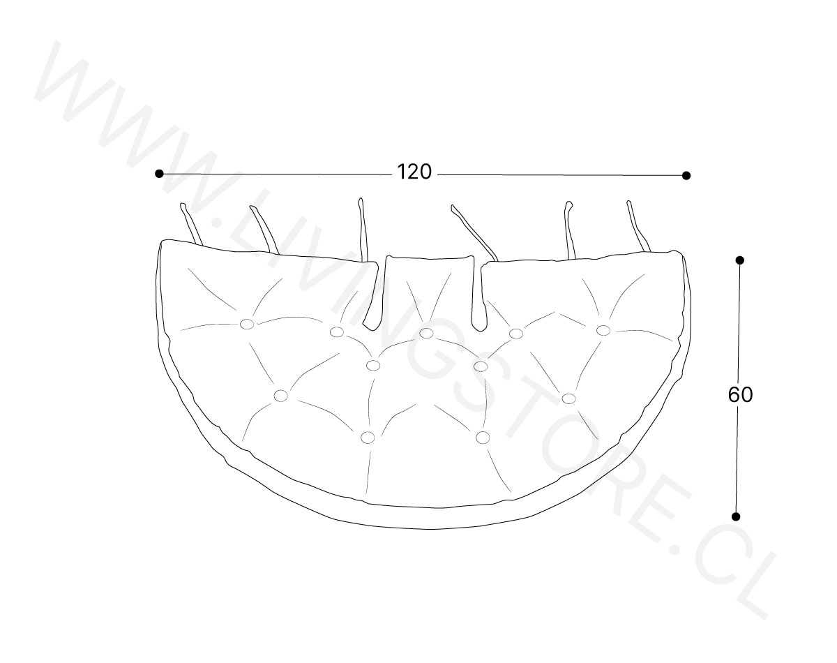 sillón funny dresde felpa