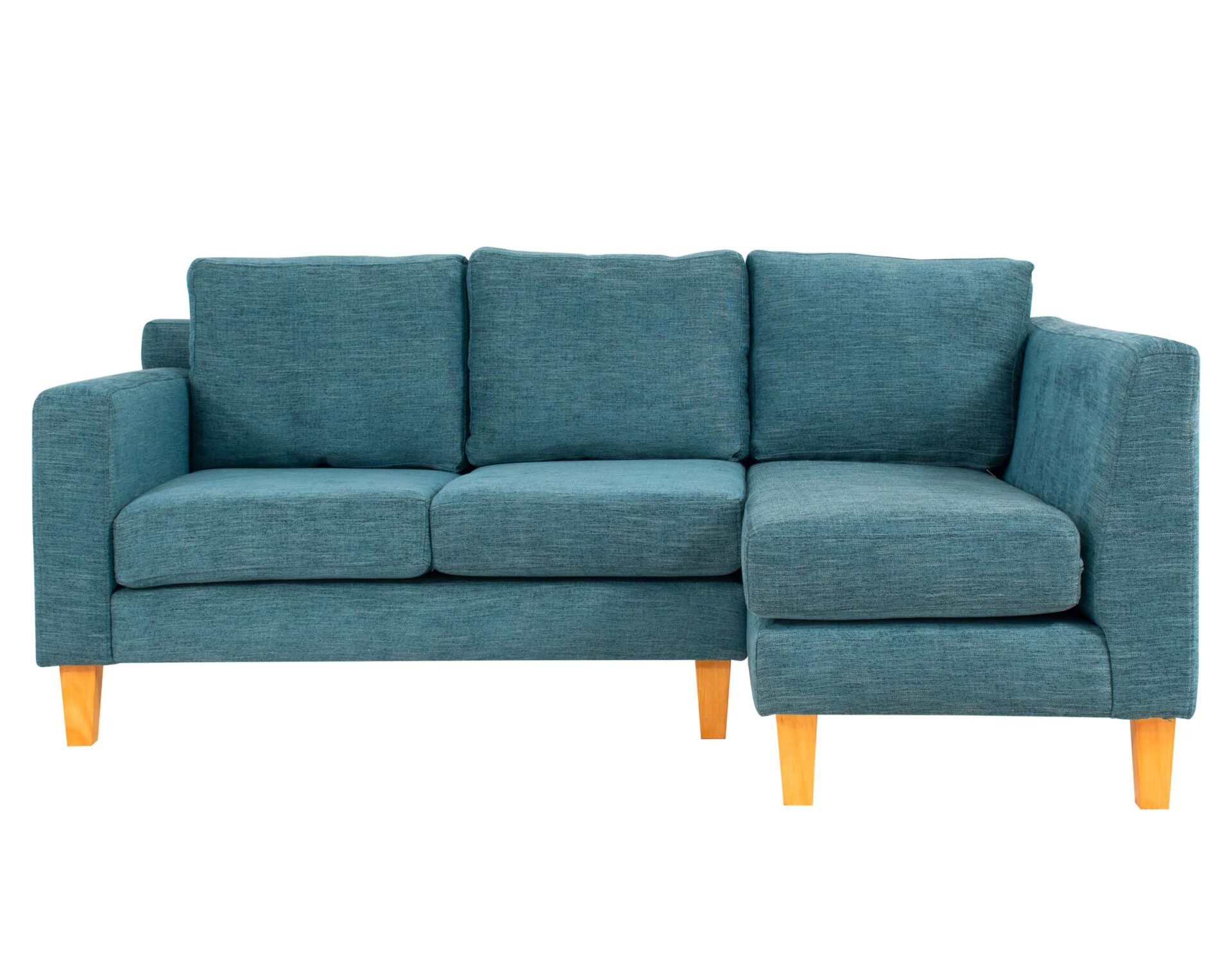 seccional tai personalizado chenille suizo petroleo frente