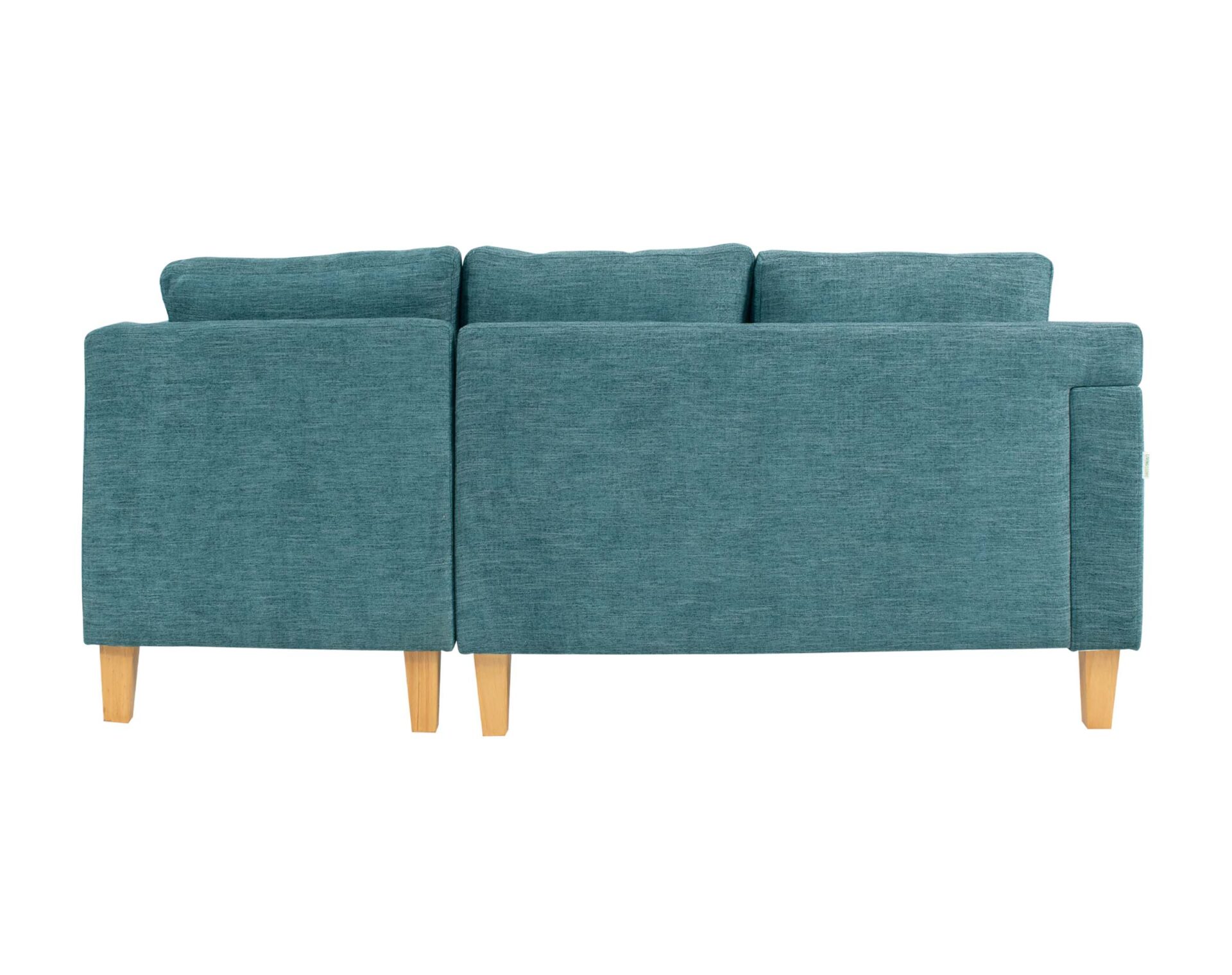 seccional tai personalizado chenille suizo petroleo trasera