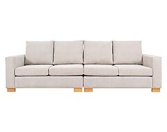 sofa 4 cuerpos especial finesse perla frente