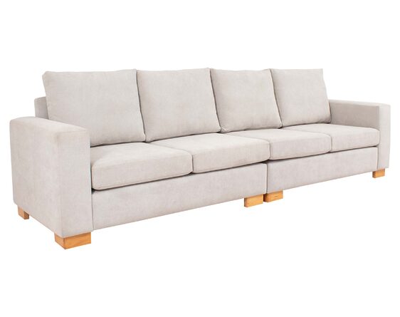 sofa 4 cuerpos especial finesse perla iso