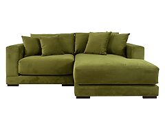 sofá seccional izquierdo nubo felpa soft velvet (copia)