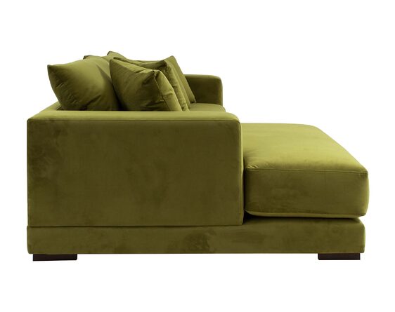 sofá seccional izquierdo nubo felpa soft velvet sofá seccional izquierdo nubo felpa soft velvet